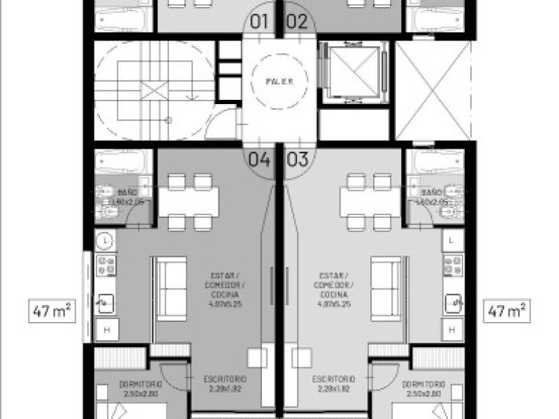 04.planta 2°- 5° piso