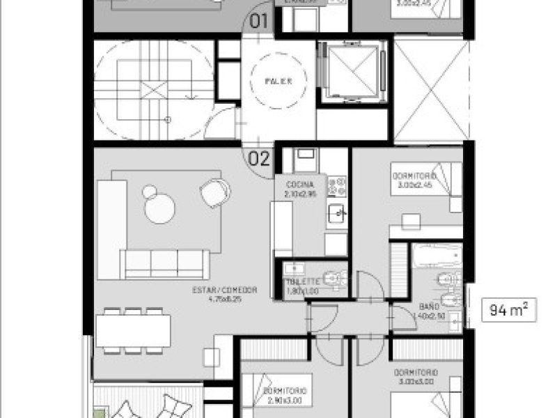 05.planta 6°- 7° piso