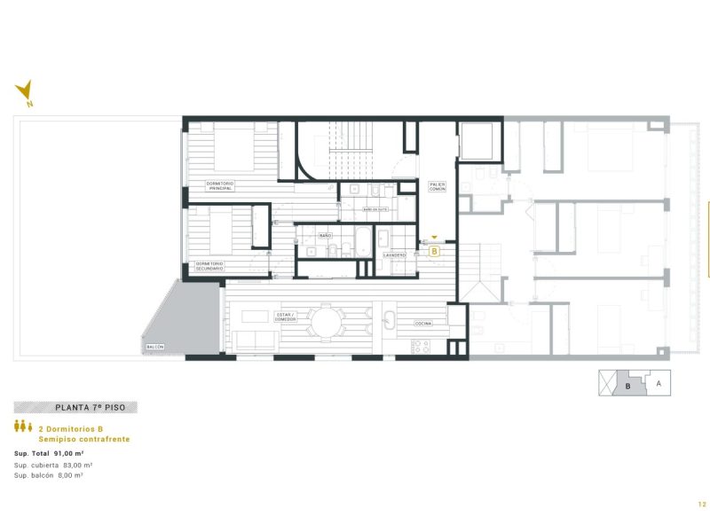 12.-Planta-7o-piso-2-dormitorios-contrafrente-scaled
