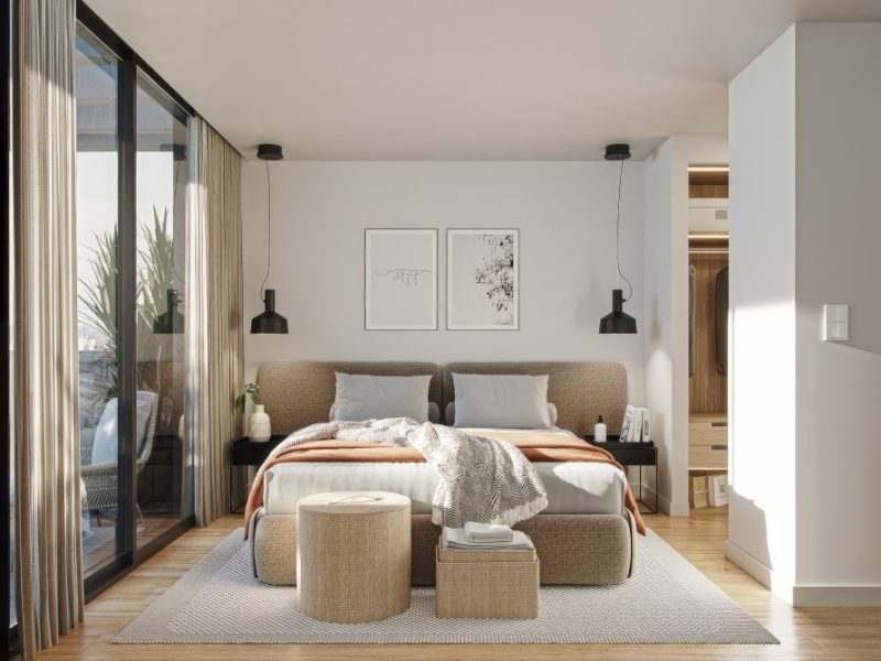 19 DEPTO EXCLUSIVO PISO 14 DORMITORIO