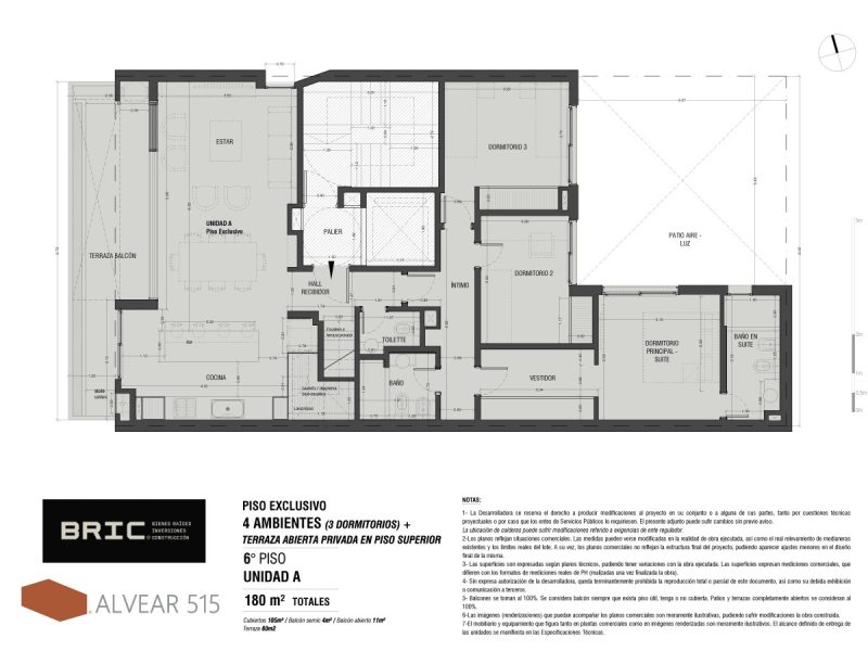 Alvear 515 - 6 A -