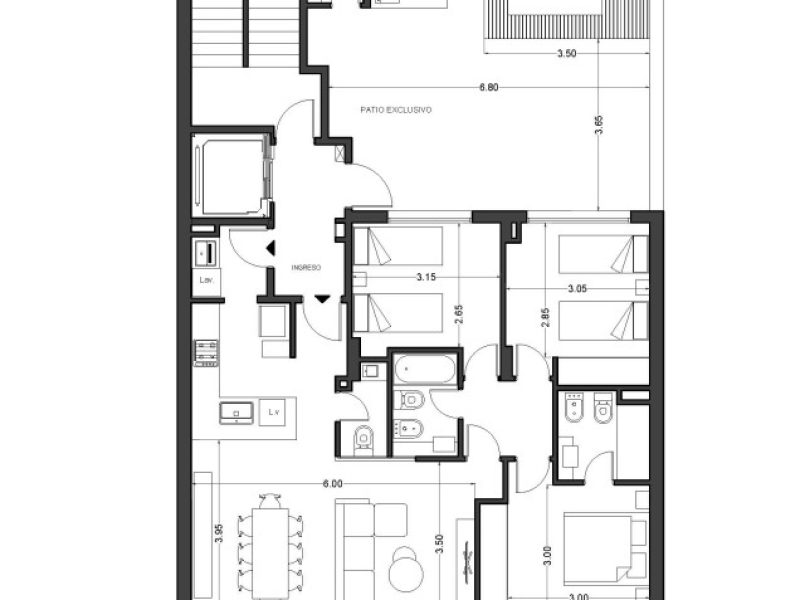 D PLANTA PISO 1º