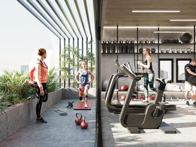 GIMNASIO EN TERRAZA